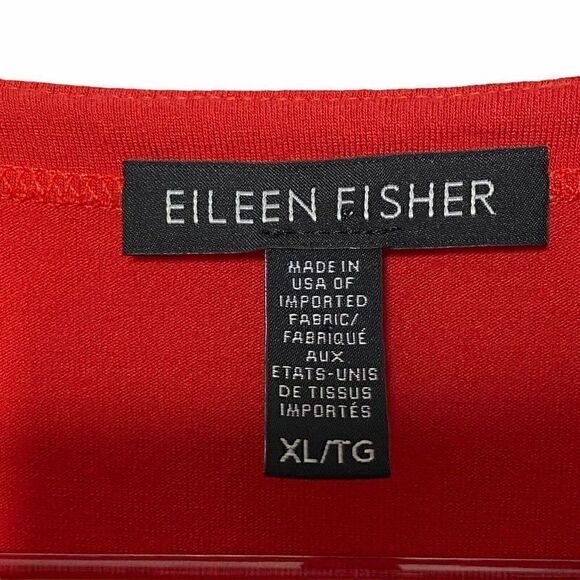 Eileen Fisher Long Sleeve Pullover Top Stretchy - Picture 8 of 8